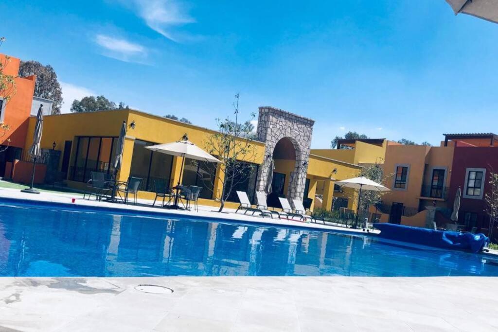 Depa En San Miguel De Allende Zirandaro Con Piscina Dış mekan fotoğraf